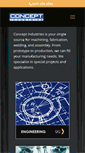 Mobile Screenshot of conceptind.net